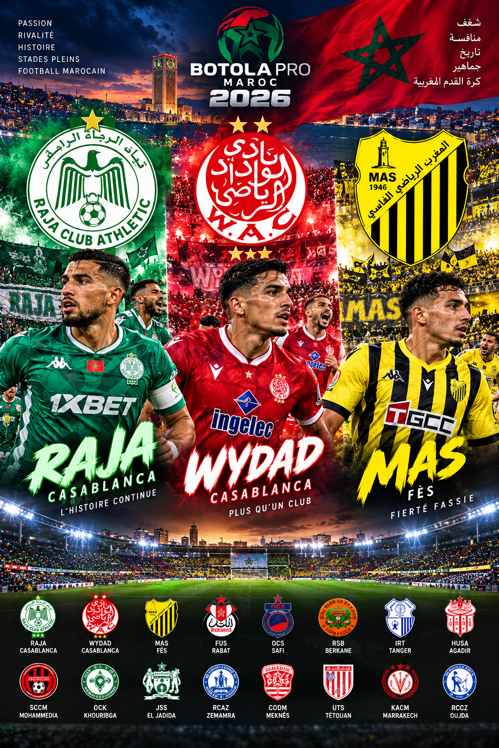 Affiche Botola Pro