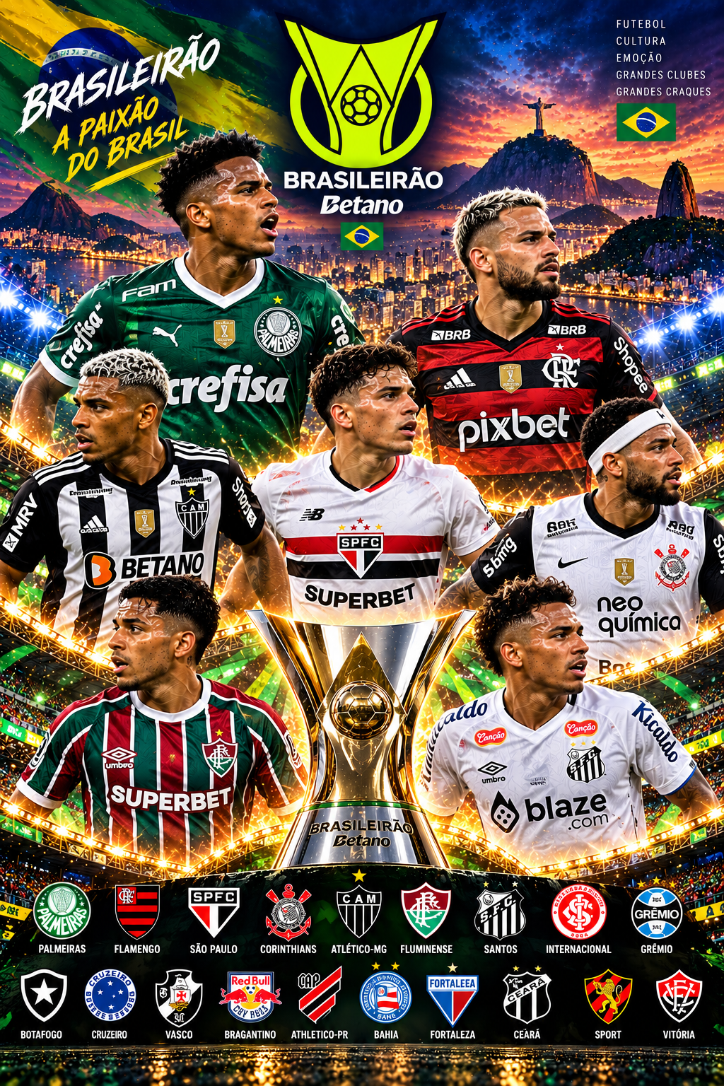 Affiche Brasileirão