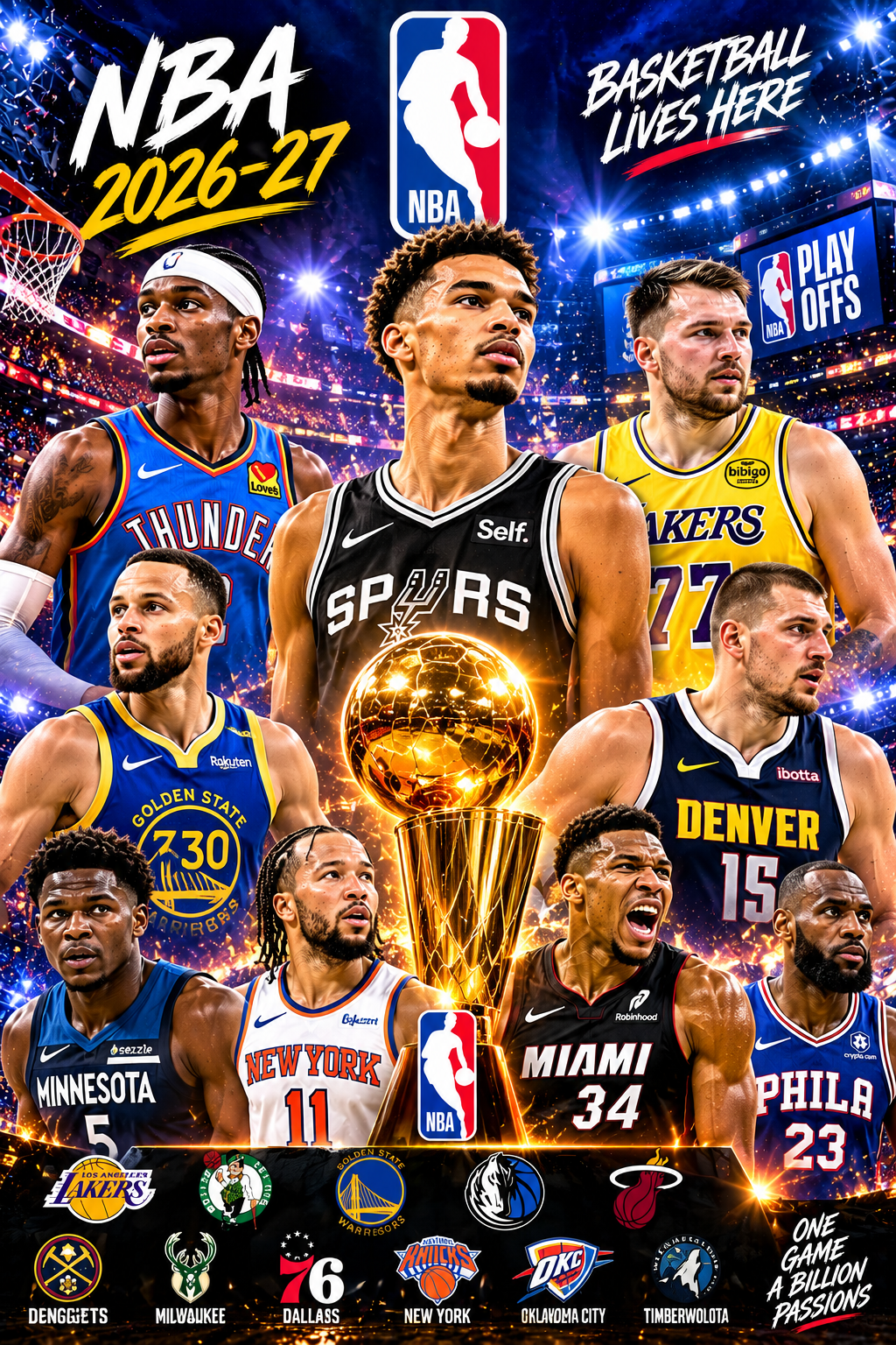 Affiche NBA