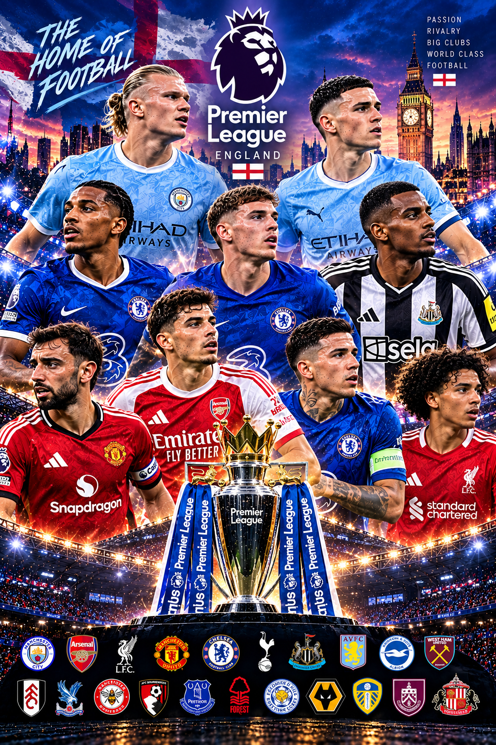Affiche Premier League